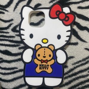 Hello kitty silicone phone case